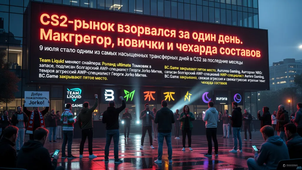 CS2-рынок взорвался за один день. Макгрегор, новички и чехарда составов