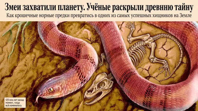 Змеи захватили планету. Учёные раскрыли древнюю тайну