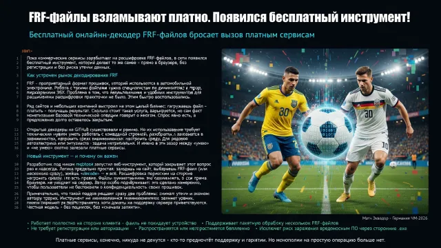 FRF-файлы взламывают платно. Появился бесплатный инструмент!