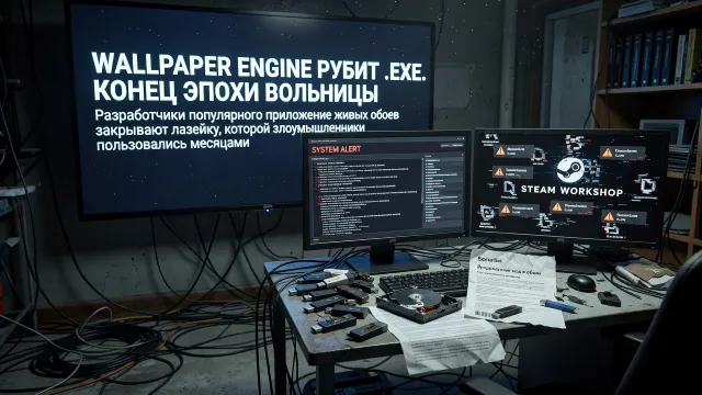 Wallpaper Engine рубит .exe. Конец эпохи вольницы